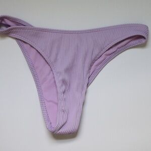 Purple Hollister bikini bottoms